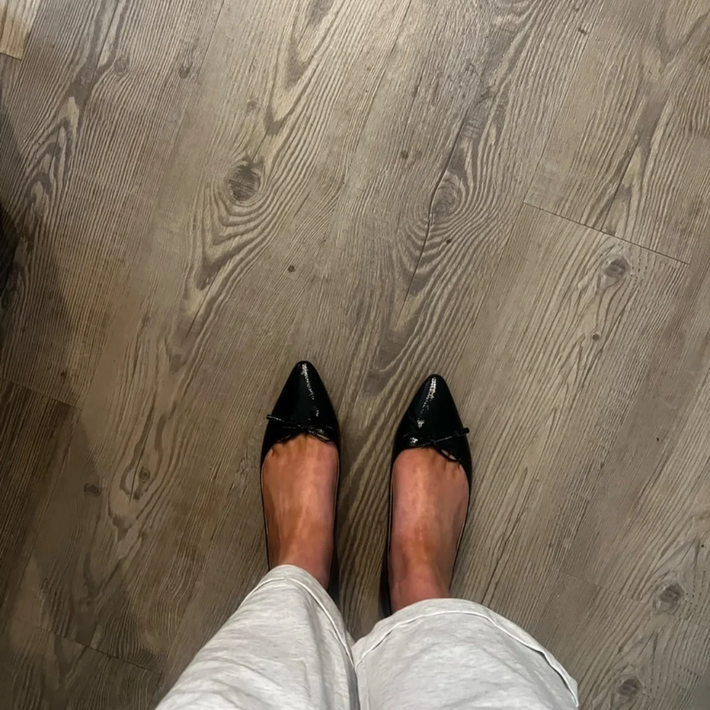 Prada Saffiano Leather Ballet Flats - Picture 2 of 9